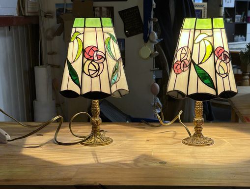 petites lampes Tiffany sur mesure Lampes Tiffany